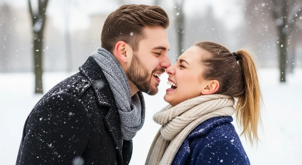 Snowball Kiss Steps
